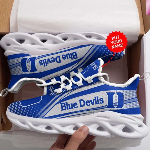 Duke Blue Devils Custom Personalized Max Soul Sneakers Running Sports Shoes For Men Women