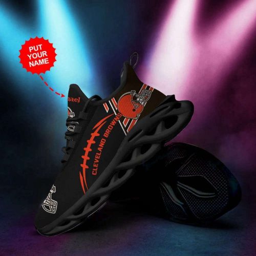 Cleveland Browns Custom Personalized Max Soul Sneakers Running Sports Shoes For Men Women