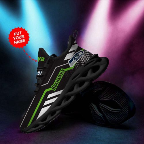 Seattle Seahawks Custom Personalized Max Soul Sneakers Running Sports Shoes For Men Women