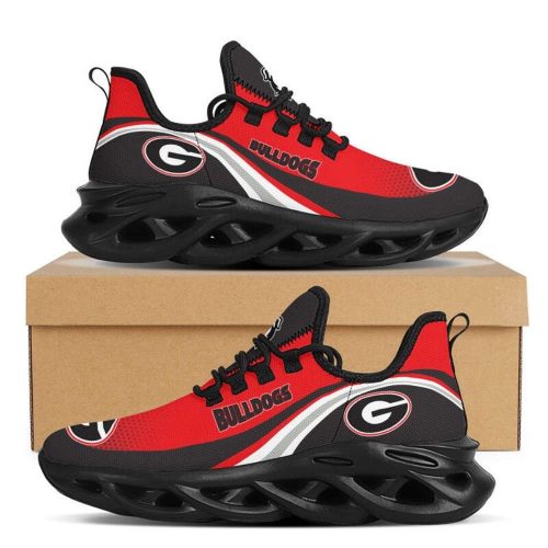 Georgia Bulldogs Sneakers Max Soul Shoes For Men And Women