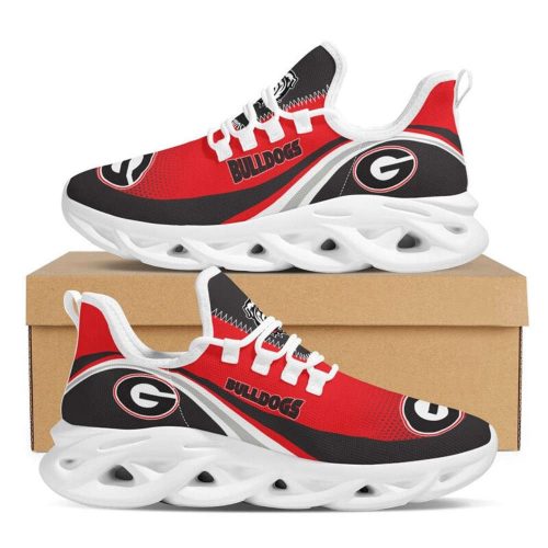 Georgia Bulldogs Sneakers Max Soul Shoes For Men And Women