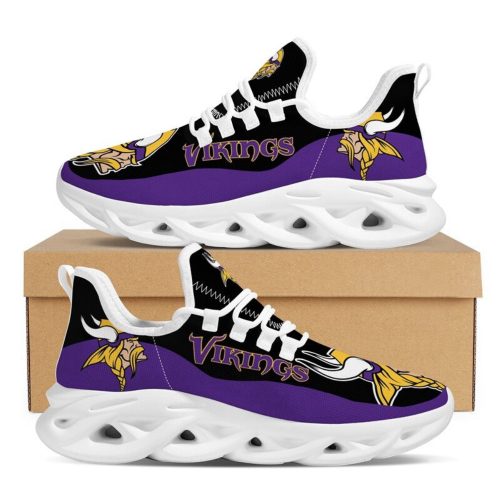 Minnesota Vikings Sneakers Max Soul Shoes For Men And Women