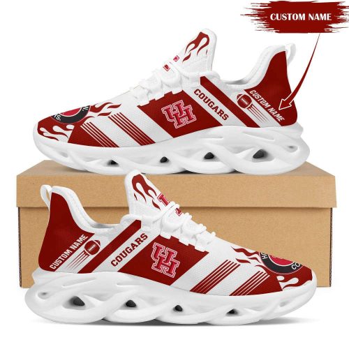 Houston Cougars Custom Personalized Max Soul Sneakers Running Sports Shoes For Men Women