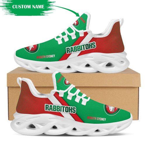 Personalized Name South Sydney Rabbitohs Max Soul Shoes For Men Women