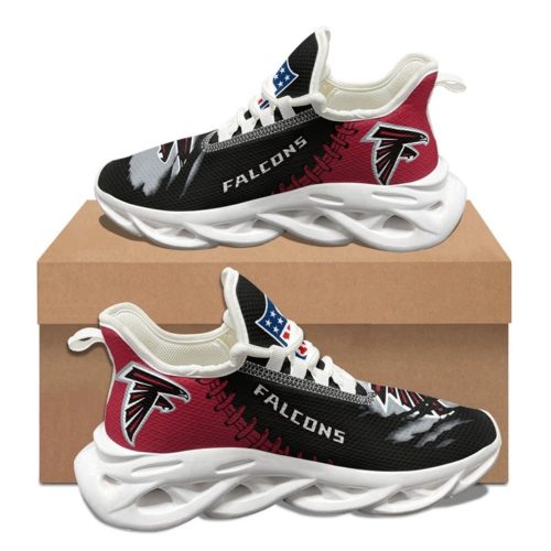 Atlanta Falcons Sneakers 3D Max Soul Sneakers Running Sports Shoes For Men Women