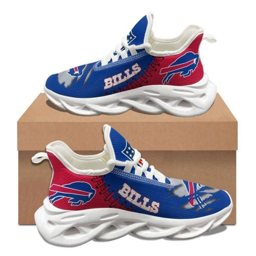 Buffalo Bills Sneakers 3D Max Soul Shoes For Men And Women