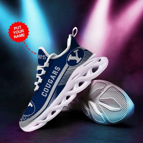 Detroit Lions Triangle Custom Personalized Max Soul Shoes For Men Women