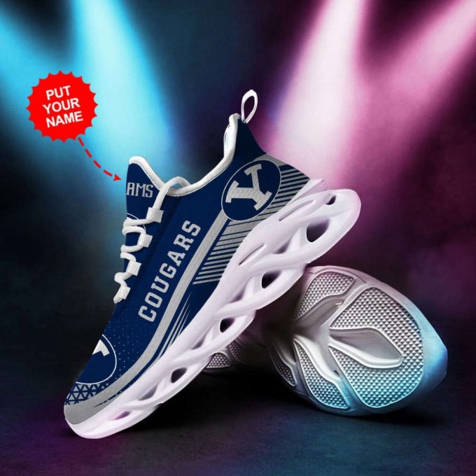 Byu Cougars Custom Personalized Max Soul Sneakers Running Sports Shoes For Men Women