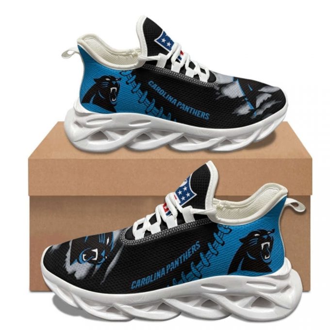 Carolina Panthers Sneakers 3D Max Soul Sneakers Running Sports Shoes For Men Women