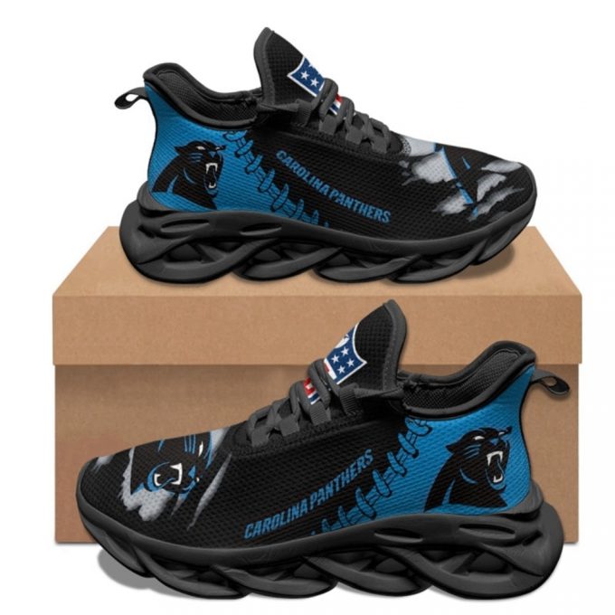 Carolina Panthers Sneakers 3D Max Soul Sneakers Running Sports Shoes For Men Women