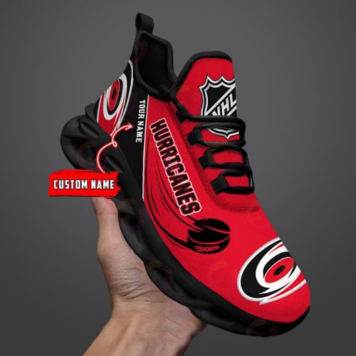 Custom Name NHL Carolina Hurricanes Personalized Max Soul Shoes For Men And Women