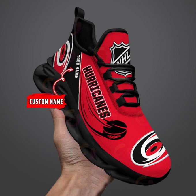 Custom Name Nhl Carolina Hurricanes Personalized Max Soul Shoes For Men And Women