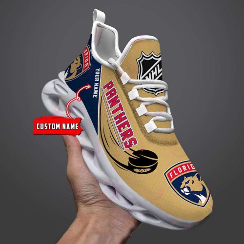 Custom Name NHL Florida Panthers Personalized Max Soul Shoes For Men And Women