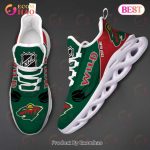 Custom Name NHL Minnesota Wild Personalized Max Soul Shoes For Men And Women