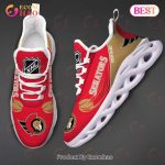 Custom Name NHL Ottawa Senators Personalized Max Soul Shoes For Men And Women