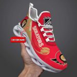 Custom Name NHL Ottawa Senators Personalized Max Soul Shoes For Men And Women