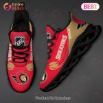 Custom Name NHL Ottawa Senators Personalized Max Soul Shoes For Men And Women