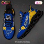 Custom Name NHL St. Louis Blues Personalized Max Soul Shoes For Men And Women