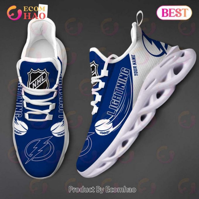 Custom Name Nhl Tampa Bay Lightning Personalized Max Soul Shoes For Men And Women