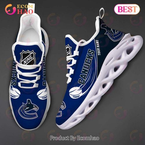 Custom Name NHL Vancouver Canucks Personalized Max Soul Shoes For Men And Women