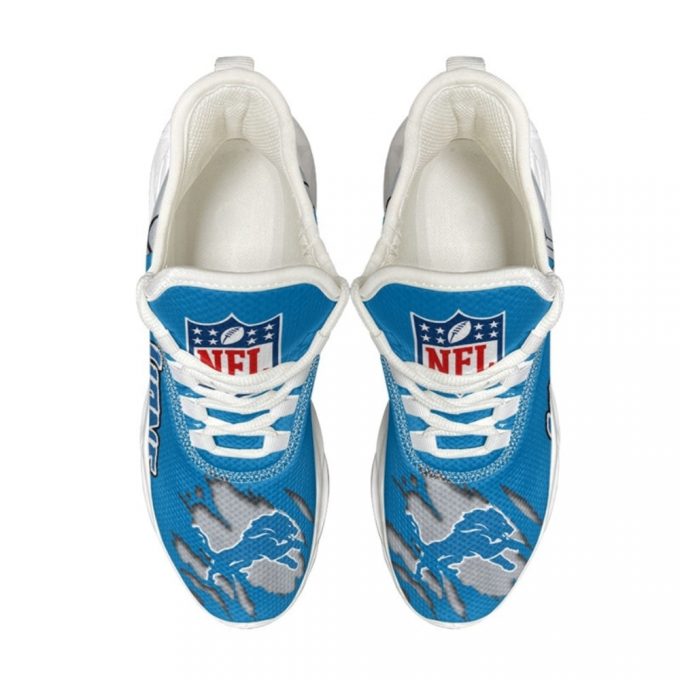 Detroit Lions Sneakers 3D  Max Soul Sneakers Running Sports Shoes For Men Women