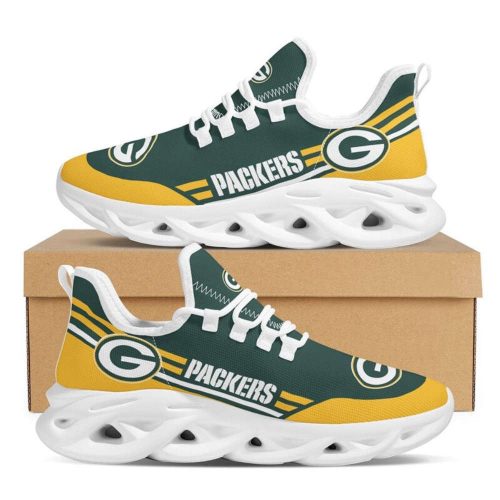 Green Bay Packers Sneakers Max Soul Shoes For Men And Women