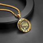 Horus amulet Yellow