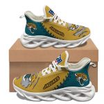 Jacksonville Jaguars Sneakers 3D Max Soul Shoes For Men And Women