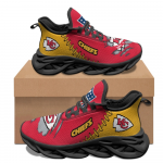 Kansas City Chiefs Sneakers 3D Max Soul Shoes For Men And Women