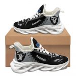 Las Vegas Raiders Sneakers 3D Max Soul Shoes For Men And Women