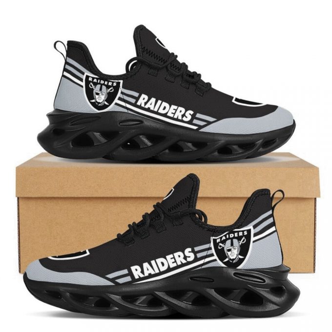 Las Vegas Raiders Sneakers Max Soul Shoes For Men And Women