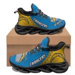 Los Angeles Chargers Sneakers 3D Max Soul Shoes For Men And Women