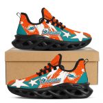 Miami Dolphins Sneakers Max Soul Shoes For Men And Women