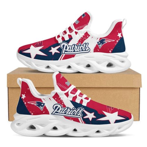 New England Patriots Sneakers Max Soul Shoes For Men And Women