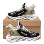 New Orleans Saints Sneakers 3D Max Soul Shoes For Men And Women