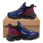 New York Giants Sneakers 3D Max Soul Shoes For Men And Women