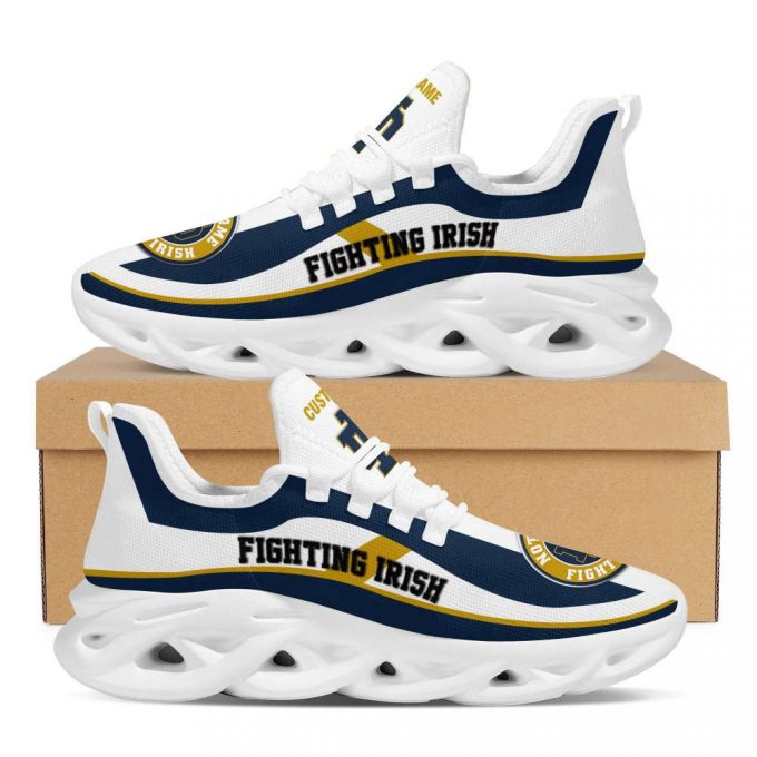 Notre Dame Fighting Irish Football Team Custom Name Max Soul Shoes For Men Women