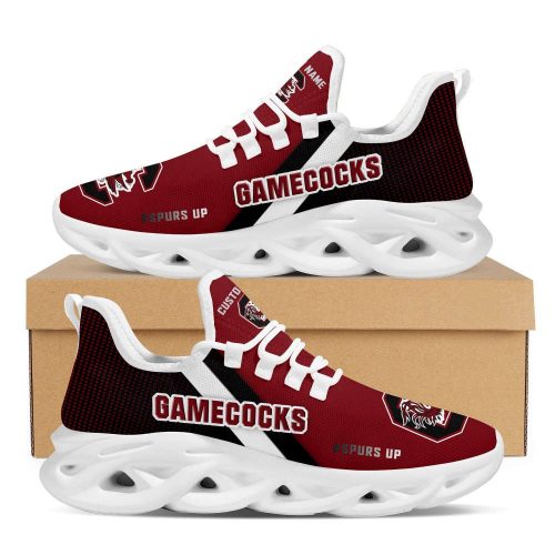 Personalized Name South Carolina Gamecocks Max Soul Shoes For Men Women