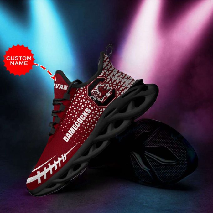 Personalized Name South Carolina Gamecocks Max Soul Shoes For Men Women