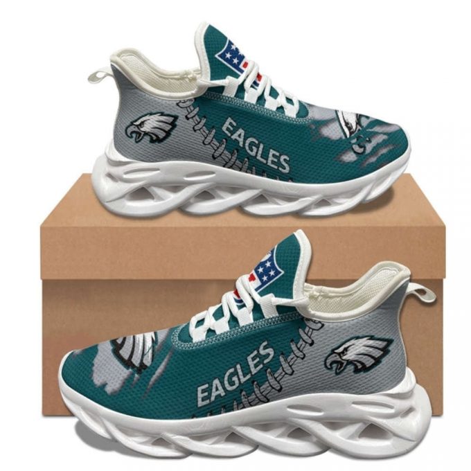 Philadelphia Eagles Sneakers 3D Max Soul Sneakers Running Sports Shoes For Men Women