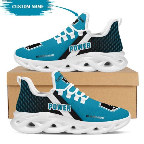 Port Adelaide Power Custom Personalized Max Soul Sneakers Running Sports Shoes For Men Women