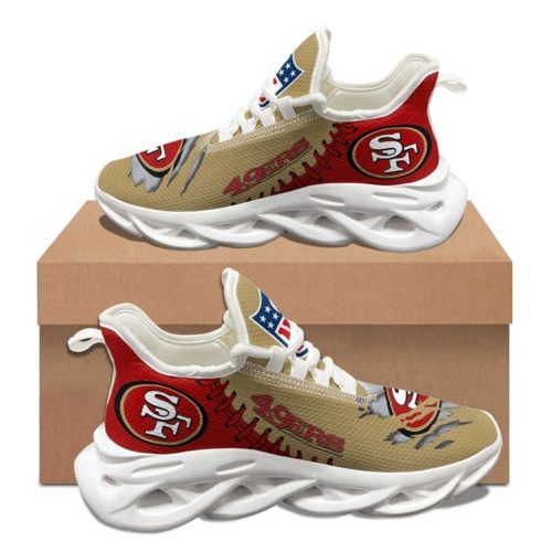 San Francisco 49ers Sneakers 3D Max Soul Sneakers Running Sports Shoes For Men Women