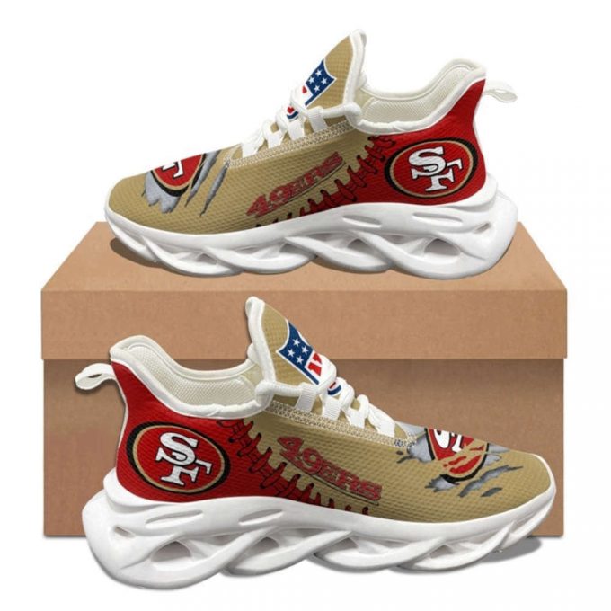 San Francisco 49Ers Sneakers 3D Max Soul Sneakers Running Sports Shoes For Men Women