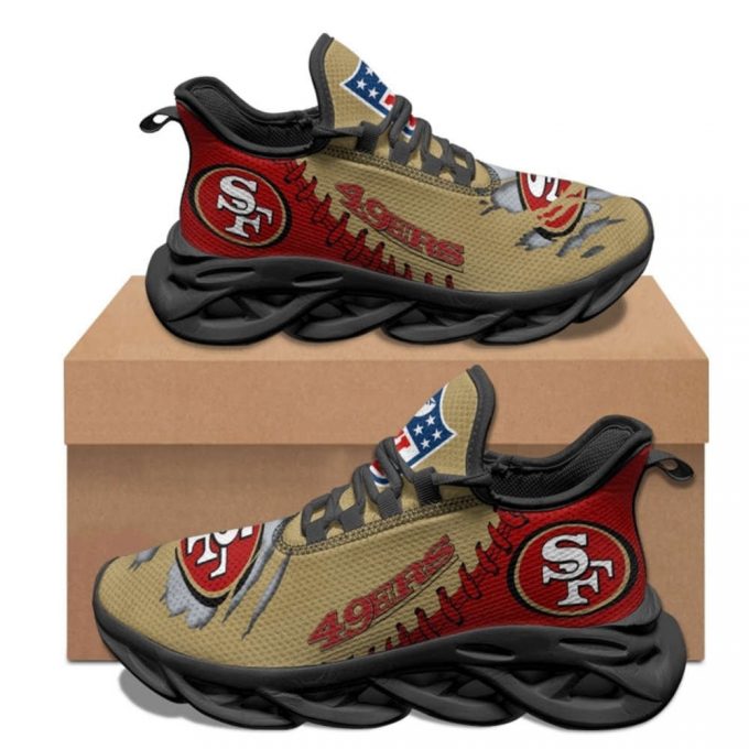 San Francisco 49Ers Sneakers 3D Max Soul Sneakers Running Sports Shoes For Men Women