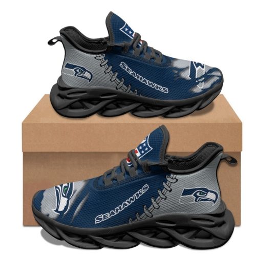 Seattle Seahawks Sneakers 3D Max Soul Sneakers Running Sports Shoes For Men Women