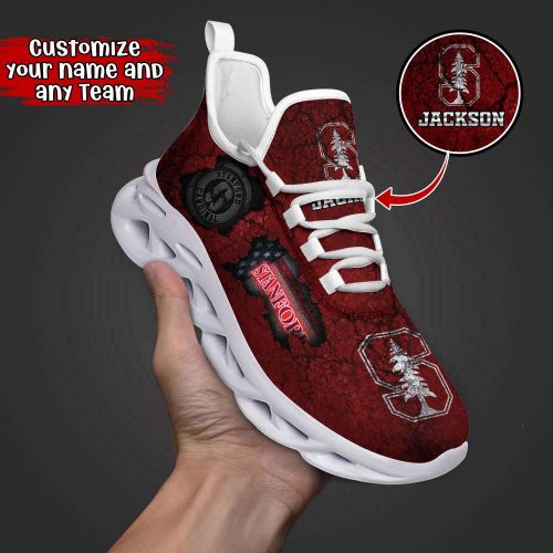 Stanford Cardinal NCAA1 Any Teams, Custom Sports Shoes For Football Fans