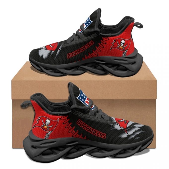 Tampa Bay Buccaneers Sneakers 3D Max Soul Shoes For Men And Women