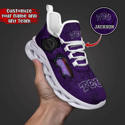 TCU Horned Frogs NCAA1 Any Teams, Any League With Our New Clunky Sneakers For Football Fans