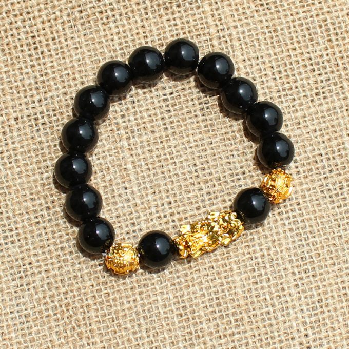 Lucky Obsidian Bracelet