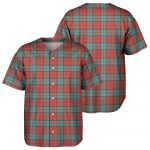 Dunbar Ancient Tartan Baseball Jersey, Plaid Baseball Jersey Gift